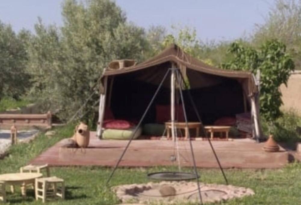 Riad - Jnan Bnati - Pool مراكش المظهر الخارجي الصورة